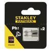Stanley FatMax PH1 Screwdriver Bit  (Pack of 2)
