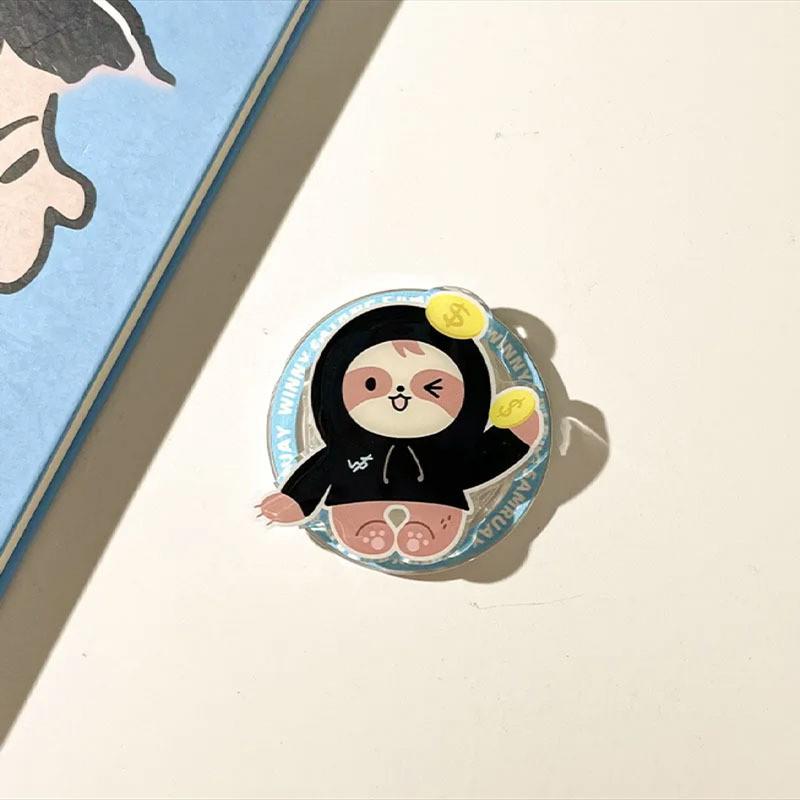 

Ta Tai CP Peripheral Doll Magnetic Bracket Is Suitable All Phone Cases Cartoon Cute Lazy Support Desktop
