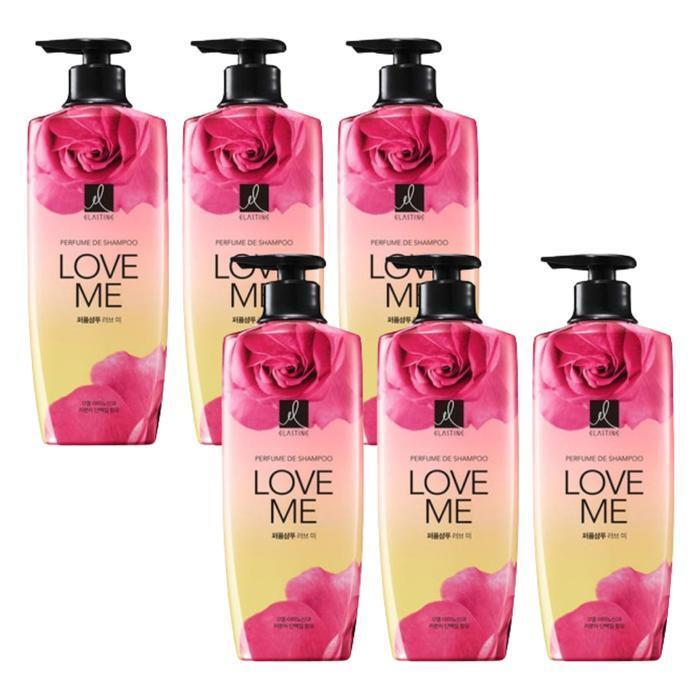 ELASTINE Perfume Love Me Shampoo 600ml x 6 (9965055)