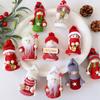 Hanging Loop Christmas Doll Ornaments Christmas Figurine Set  Seasonal Party Decor