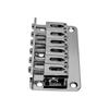 Electric Guitar Chrome/Black Bridge Tailpiece String Holder, 78MM