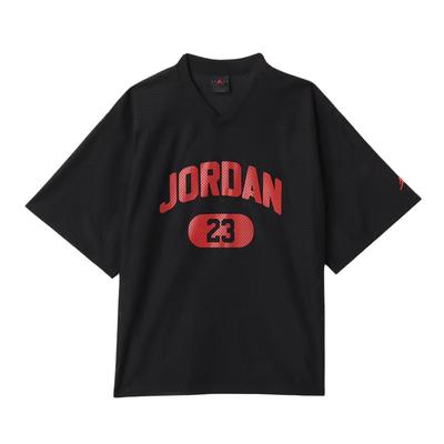 Jordan Mesh Lässig Mode Einfacher Pullover Kurzarm T-Shirt Damen Tops HQ9223010