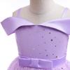 Baby Girl Frozen Elsa Princess 100% Polyester 3-8Y Dress