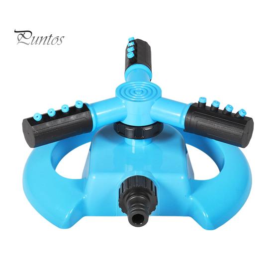 

3-рычажный газонный разбрызгиватель, вращающийся на 360 градусов, большой площади разбрызгиватель, регулируемый разбрызгиватель воды для полива газона, двора, детей, домашних животных, играющих синий