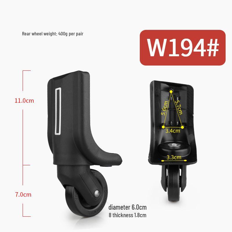 Universal Replacement Wheels for Luggage and Suitcases