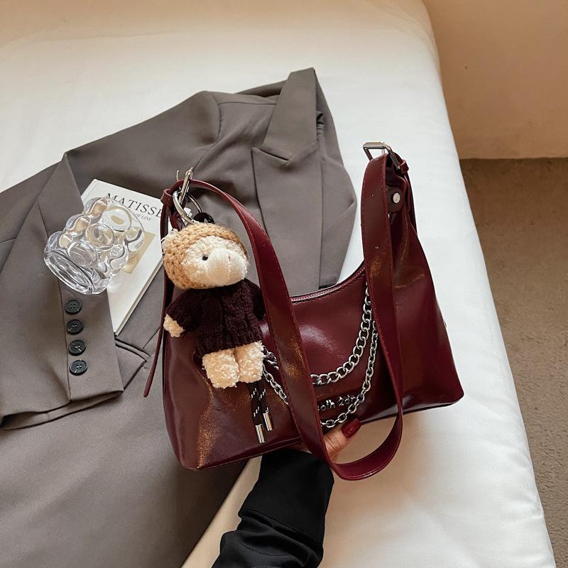 Large capacity bag women's autumn fashionable new casual niche shoulder messenger bag commuter tote bag