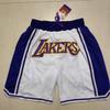 Men Women Basketball Shorts With NBA Team Logos Modal Fabric Quick Dry Sportswear Gym Running Training