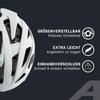 ALPINA Bicycle Road JCF Made In VALPAROLA Cm Helmet, Bike, Approved, Germany, / 55-59