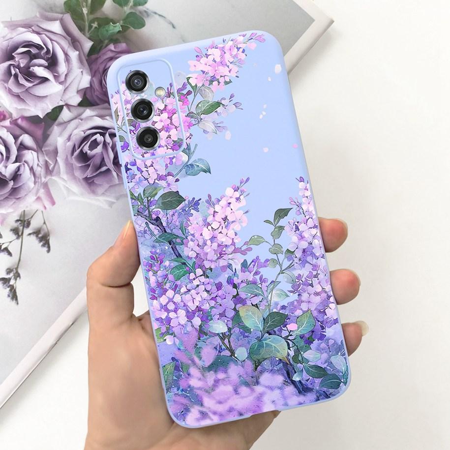 For Samsung M52 5G Case Lovely Duck Cat Head Dinosaur Fundas Soft TPU Phone Cases For Samsung Galaxy M52 5G SM-M526B Hoesje 6.7"