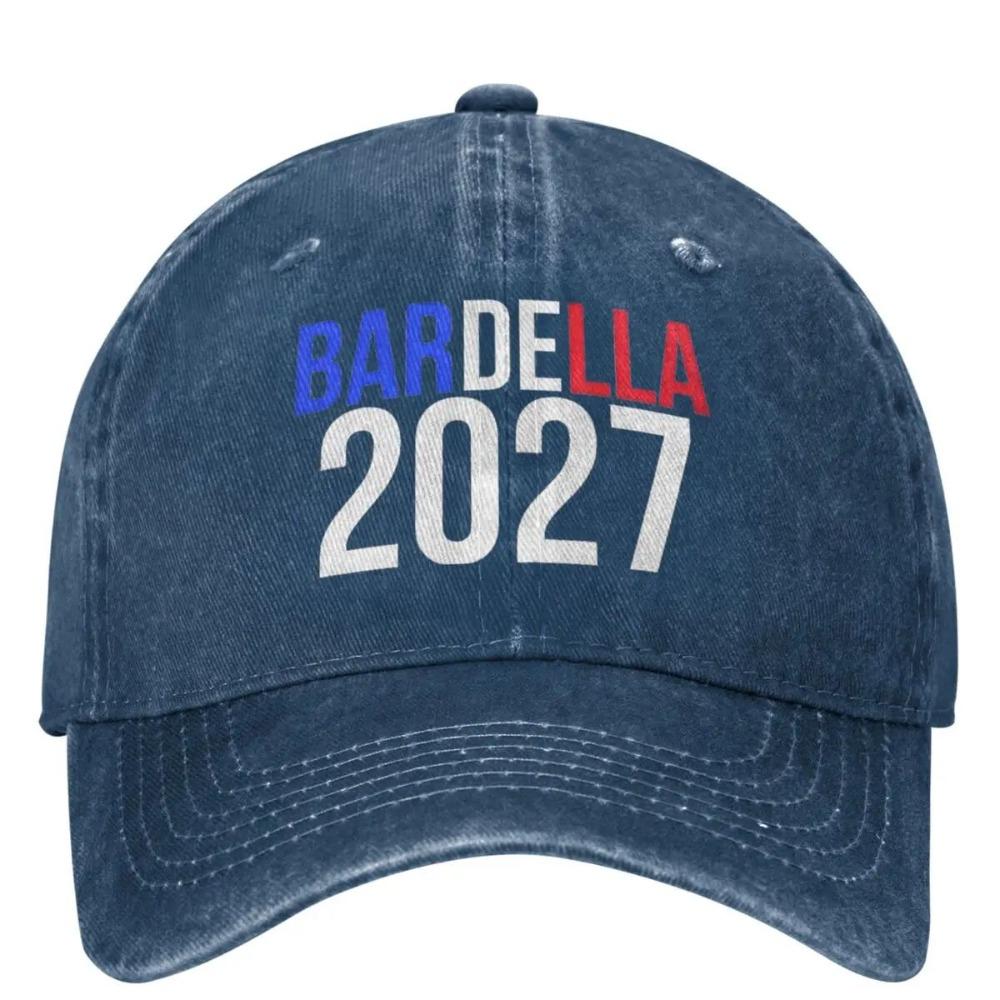 Vintage 2027 Bardella Collection Casual Baseball Cap Spring President Election France Trucker Hat Hats Unisex Baseball Caps