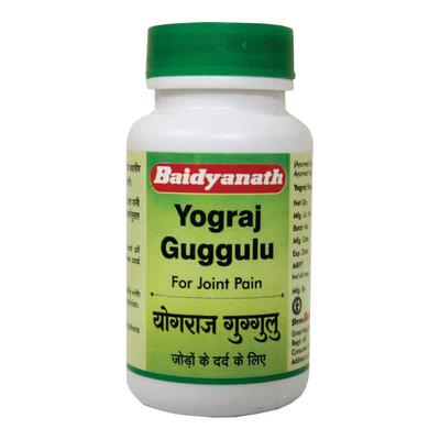 Baidyanath Asli Ayurved Yograj Guggulu - 120 Tabletten | Ayurvedisches Nahrungsergänzungsmittel bei Gelenkschmerzen