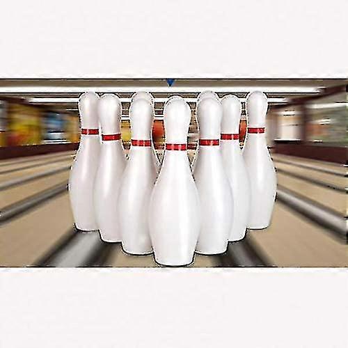 10x Bowling-Set Spiel mit 2 Bällen Lernspielzeug für Kinder