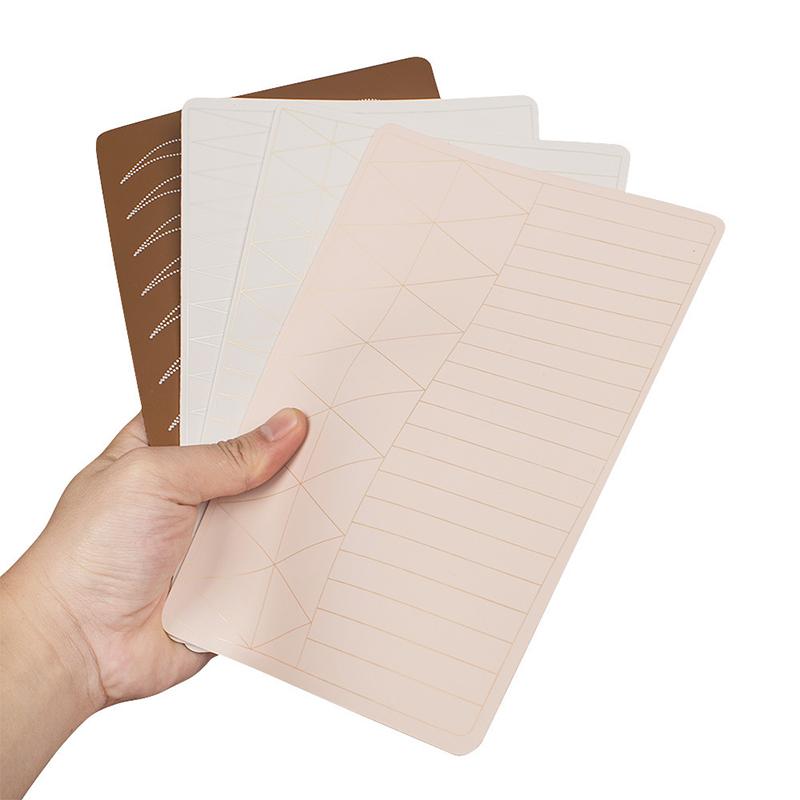 1 Pcs Silicone Blank Eyebrow Brow Tattoo Permanent Makeup Supplies Microblading Practice Skin Tattoo Beginner Exercise Tool