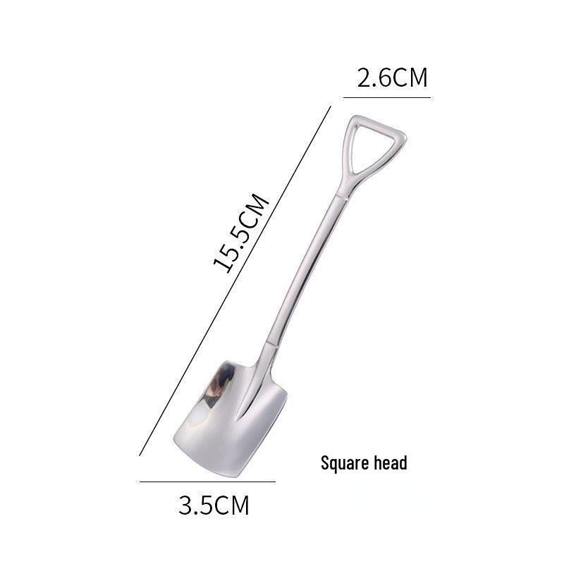 Stainless Steel Shovel Spoon for Desserts & Watermelon