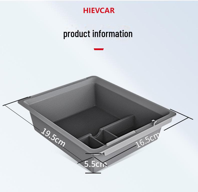 Tesla Model 3/Y Akcesorium Pudełko do Przechowywania w Podłokietniku