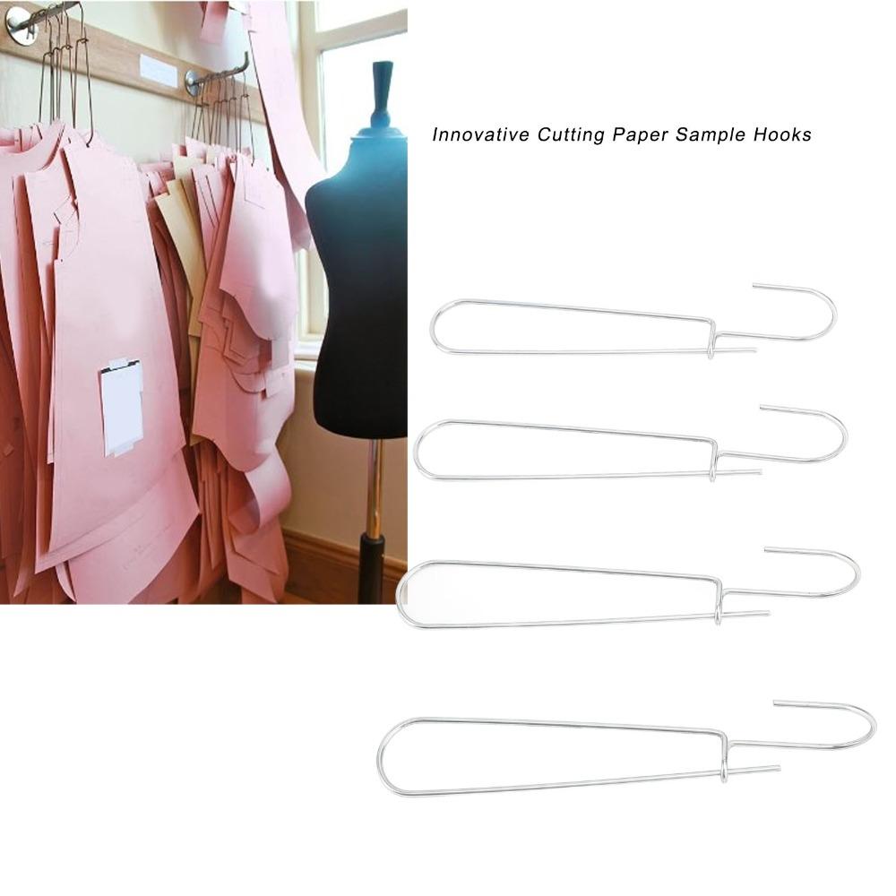 20pcs 7.28 Inch Pattern Hangers Galvanized Steel Paper Storage Hanging Hook  Pattern Making