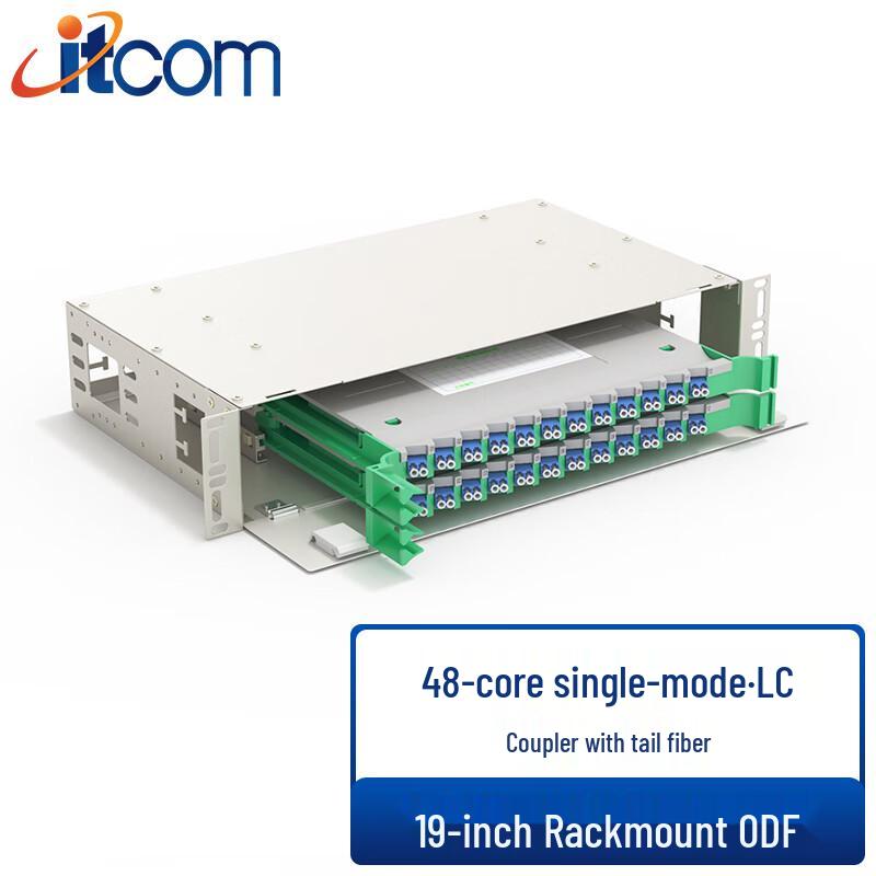 itcom Adicom 19-inch Rack-Mount ODF Fiber Optic Distribution Frame