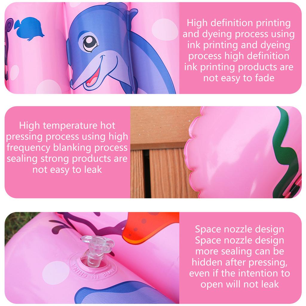 Şişme Havuz Yatağı Karikatür Havuz Salı Çocuklar İçin Bahçe Su Havuzu Oyuncağı Katlanabilir Sızdırmaz Çocuk Sörf Tahtası Parti Hediyesi