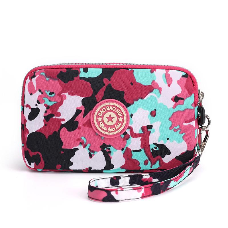 2024 Women's Mini Canvas Wristlet Bag & Coin Purse