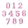 Pack Of 72 Embroidered Alphabet Number Patches Durable Iron On Applique For Clothing Bags DIY Crafts