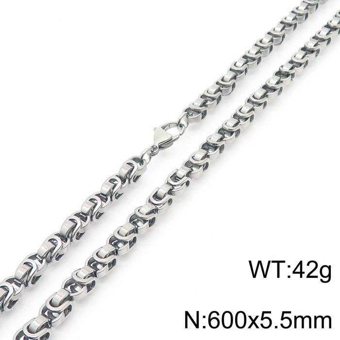 Single Chain Patching Necklace Creative Fashion Personality Men and Women Versatile Decorations