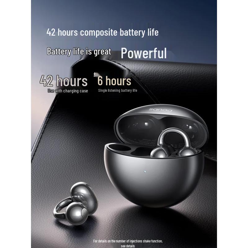 SANAG S6S Ultra Open-Ear Ear-Clip Bluetooth Headphones