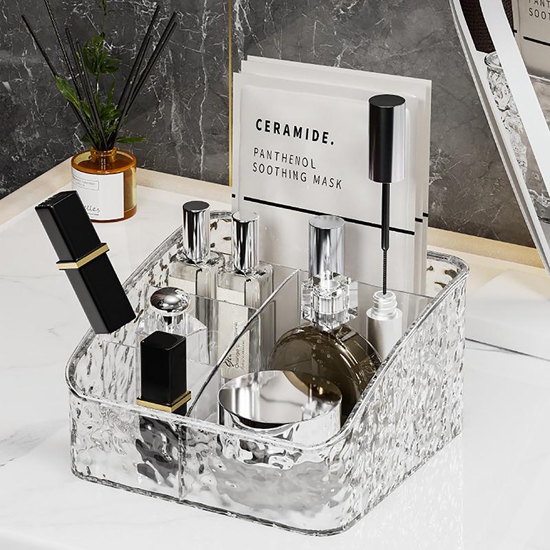 

3/4 сетки Water Ripple Ps косметический ящик для хранения кистей для макияжа органайзер для помады карандаш для бровей настольный дисплей для хранения 4 grids