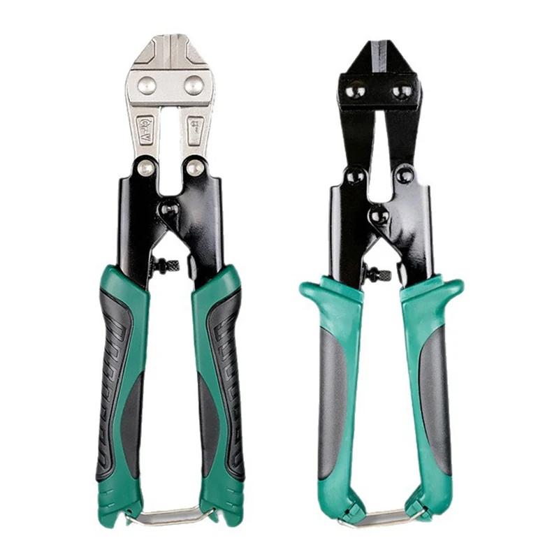 Manganese Steel Heavy Duty Bolts Cutter Wire Rope Clamp Pliers Multi-Function Hand Tools 8 Inch Mini Ratchet Cable Scissors