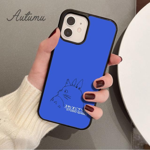 

Чехол для телефона Anime Studio Ghibli Тоторо для iPhone 11 12 13 14 Pro Max mini XR XS SE 2020 6S 7 8 Plus Samsung Galaxy S21 S22 Samsung S22ultra