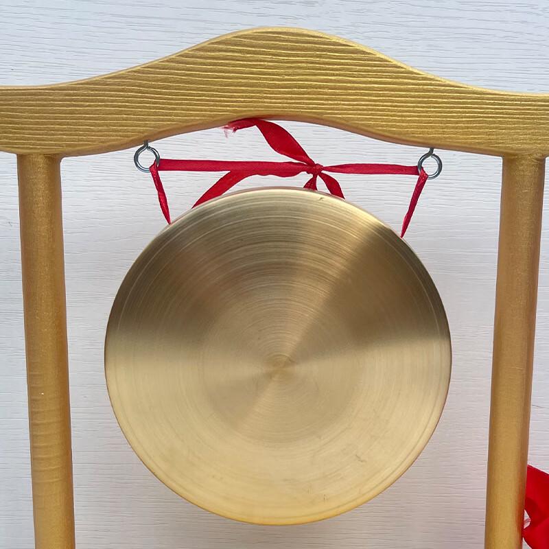 Decorative Imperial Bronze Gong with Stand