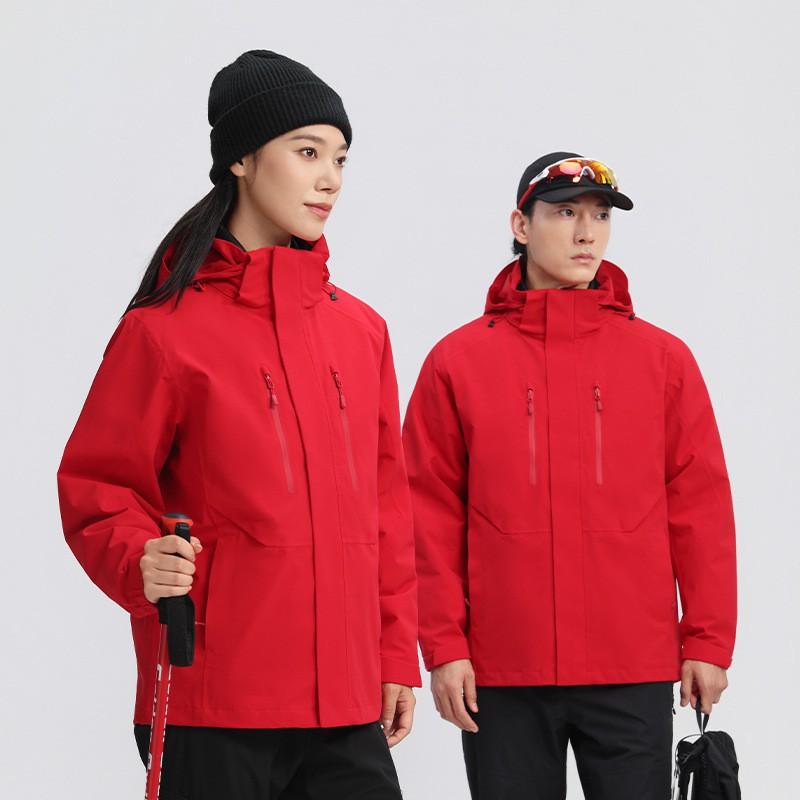 New Standard Detachable Fleece Liner 3-in-1 Jacket Men Women Outdoor Business Windproof Waterproof Coat