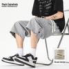Mark Fairwhale Men's Summer Ice Silk Loose Fit Cargo Capri Pants