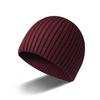 Autumn and winter men's and women's couples' wool hats, dome hats, solid-color men's hats, knitted hats, warm and trendy bald hats.
