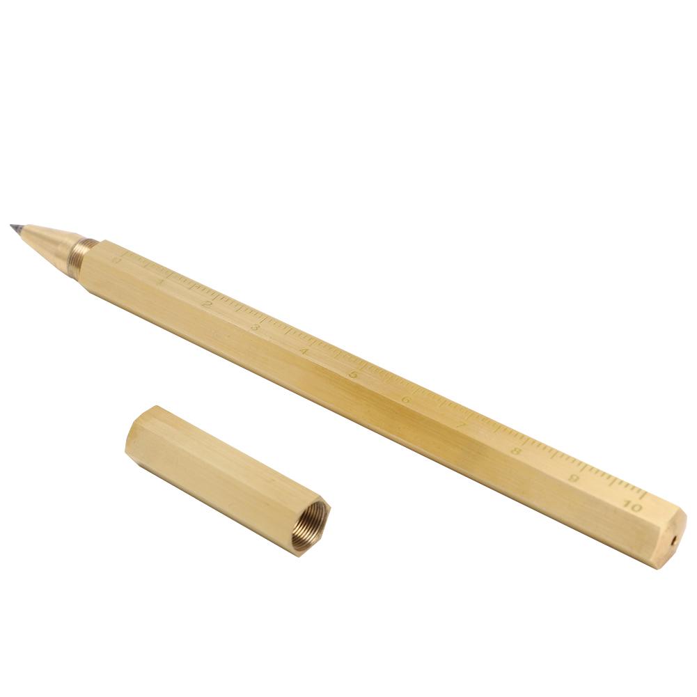 Brushed Brass Gel Pen   0.5mm Writing Pen School   Supplies Gift