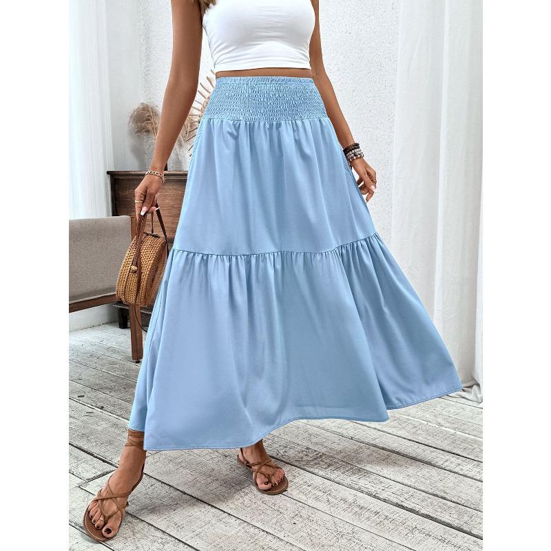 Women's Flower Pattern Print Casual Summer Spring Skirts