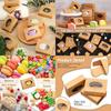 10/20Pcs Mini Gift Box Kraft Paper Handmade Soap Wrapping Box  Wedding Birthday Party Supplies