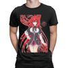 Rias Gremory T Shirt Beach High School DxD  100 Cotton T-Shirts For Men's Hip Hop Casual Tee Shirt Short Sleeve Y2K Fun Top Tees