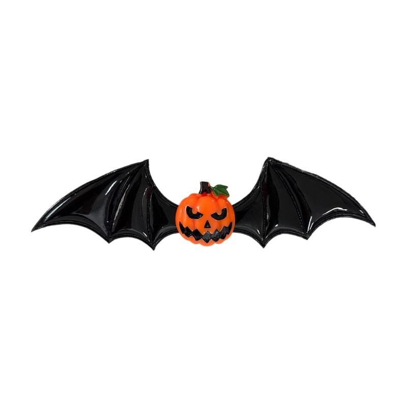 1PC Friendly Bat Shaped Hairpin For Gothic Fashion Dark Theme Parties Comfortable Costume Accessories