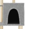 Scratching Post with Sisal Scratching Posts Light Grey 97 cm