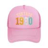 Vintage  Retro Year Graphic Mesh Baseball Cap For Womens Unisex FeUnisex Beach Dad Hat Hip Hop