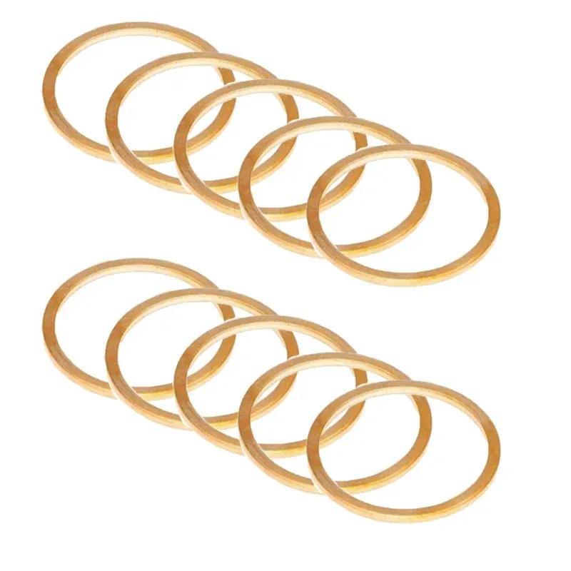 Motorová těsnění výfukového potrubí s měděným povlakem Pro Kawasaki ZR900 2018-2019 2023 Z900RS 2018-2021 2023 Z900 2017-2021