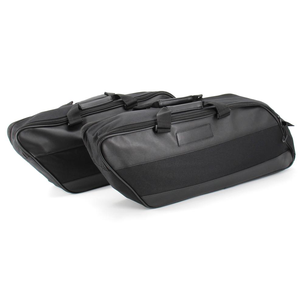 Motorcycle Saddle Bag Luggage Rack Liner Saddlebag 93-20 For Harley Touring Road King Electra Street Glide Ultra Tour FLTR