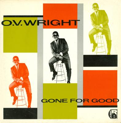 LP Record O.V. WRIGHT - Gone For Good CRB1050 Charly R&B 1983 UK Soul/Funk Used