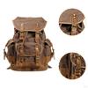 Canvas Backpack Casual Daypack Outdoor Portable Men Women Hiking Travel Rucksack Knapsack for