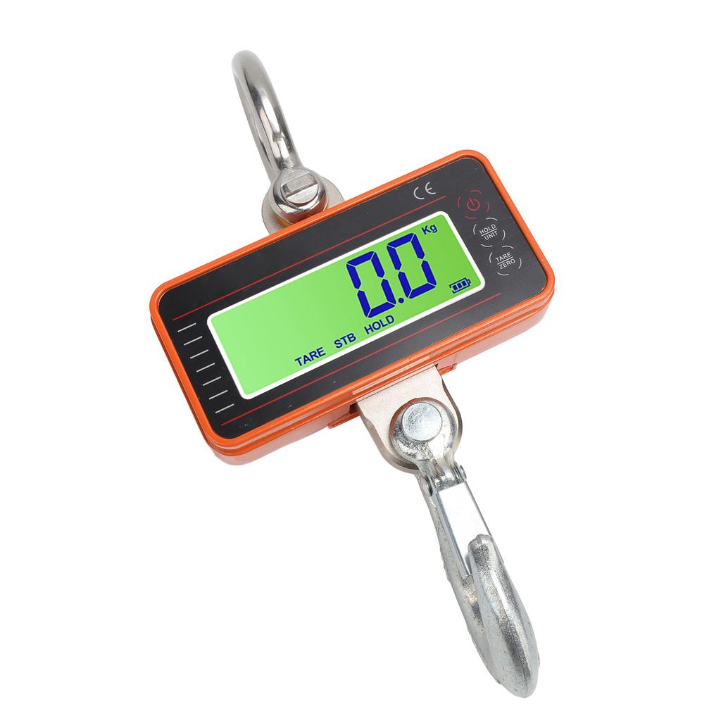 Electronic Crane Scale Wireless Remote Control Scale High Accuracy Handheld Digital Hanging Scale 500Kg