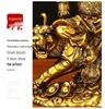 Zhao Gongming God of Wealth Statue Riding Tiger - Protector of Home & Office, Attracts Wealth, Ideal for Worship & Display in Living Room or Shop.