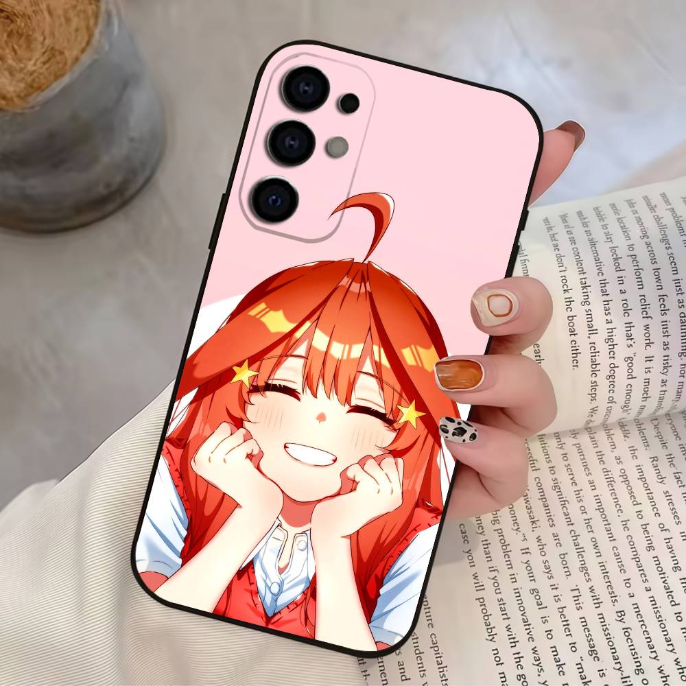 I-Itsuki N-Nakano Phone Case For Samsung S25,S24,S21,S22,S23,S30,Ultra,S20,Plus,Soft Silicone Black Cover