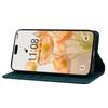 For iPhone 17 Air Case Lines Pattern Wallet Leather Phone Cover with Strap