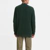 Levis Midnight Blue Label Series V-Neck Solid Long Sleeve Comfortable Casual Knit Sweater Men Sweater Green A0291-0000