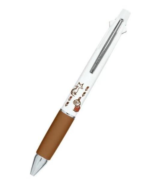 Jetstream Ballpoint Pen Mechanical Disney Happy Everyday 4-Color & Pen, Moomin,